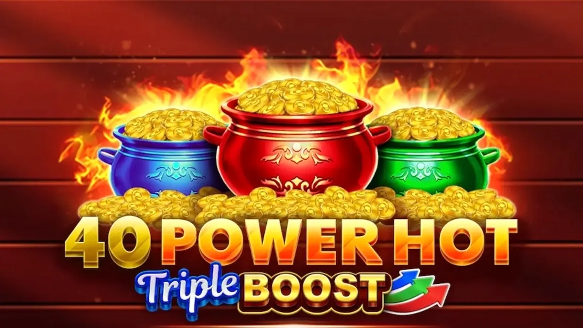 40 Power Hot Triple Boost mobile gameplay interface